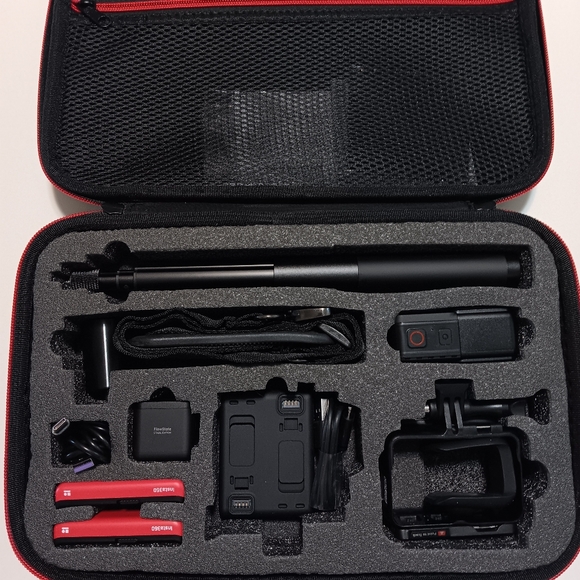 VGSION Action Camera Bundle With Hard Case,Tripod and Selfie-Stick - Picture 6 of 15